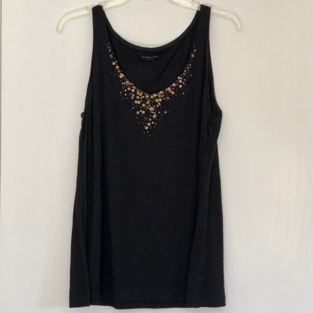 Eileen Fisher sequined tank